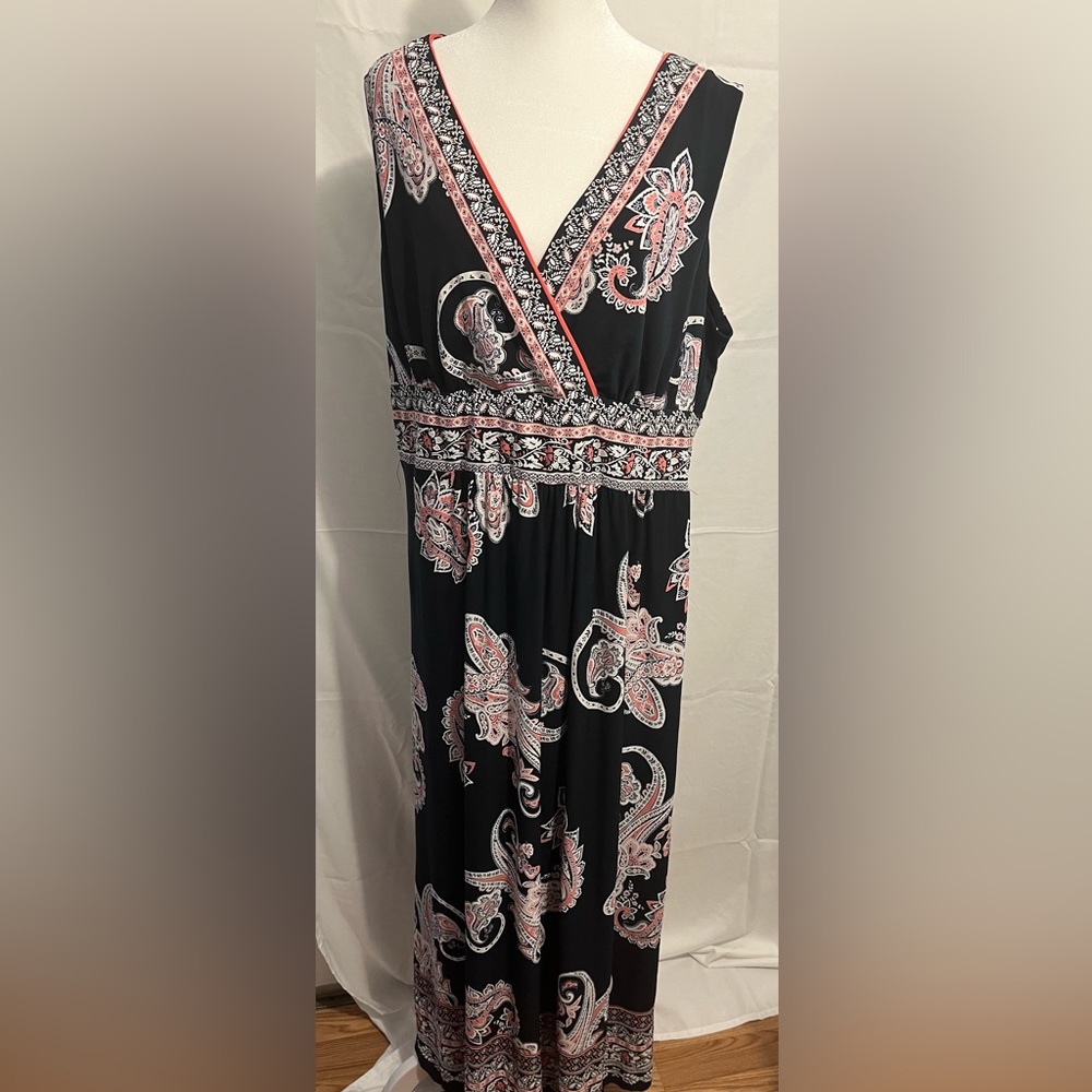 Long pattern dress